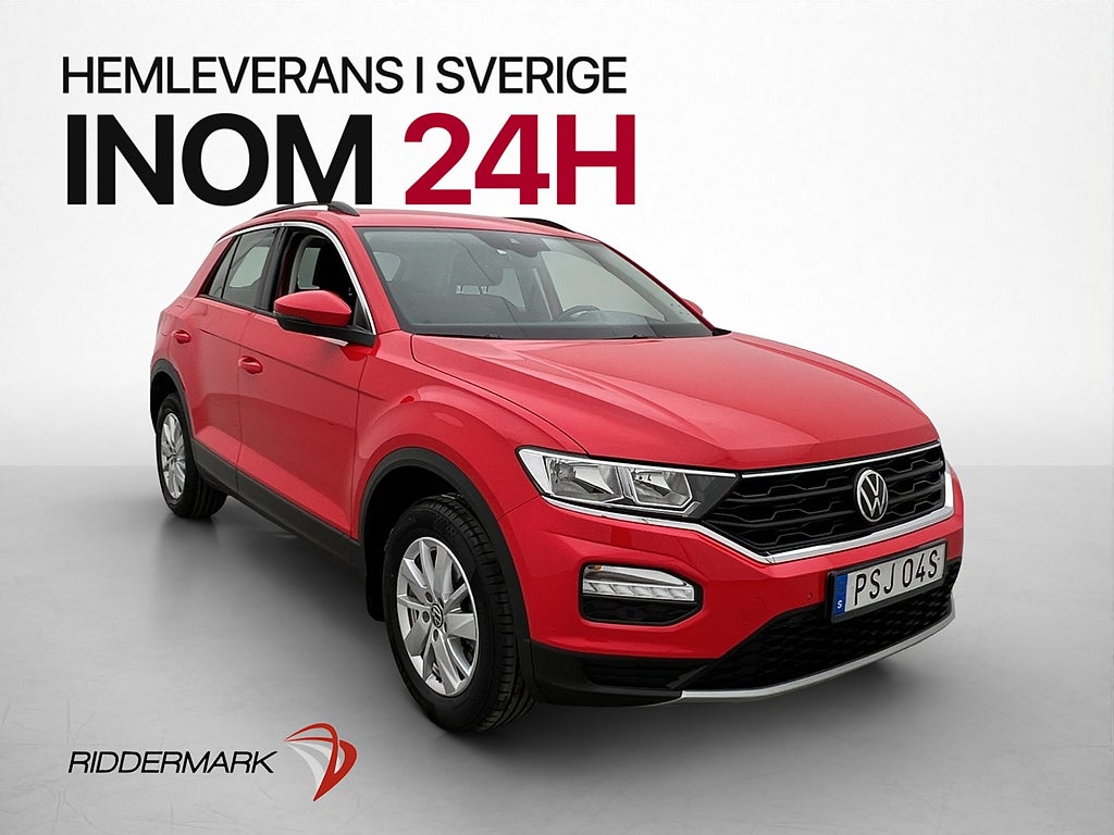 Volkswagen T-Roc TSI 150hk Kamera P-sensorer CarPlay Drag