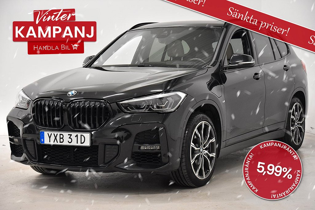 BMW X1 xDrive 25e KAMPANJ M-Sport Panorama Head Up SoV-hjul 220hk