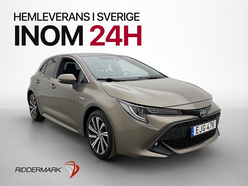 Toyota Corolla Hybrid 122hk Style Kamera Halvskinn Keyless