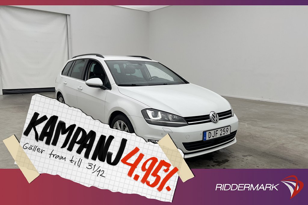 Volkswagen Golf SC 1.4 TSI 140hk R-Line P 4,95% Ränta