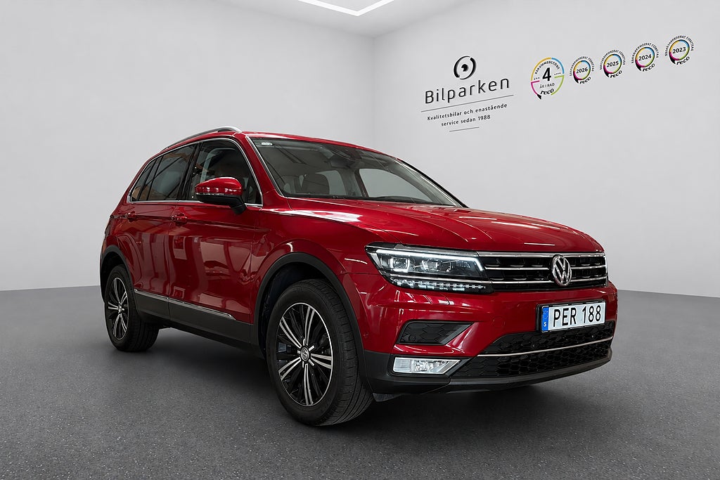 Volkswagen Tiguan 2.0 TDI | Cockpit | Drag | Navigation | Kamera | 190hk