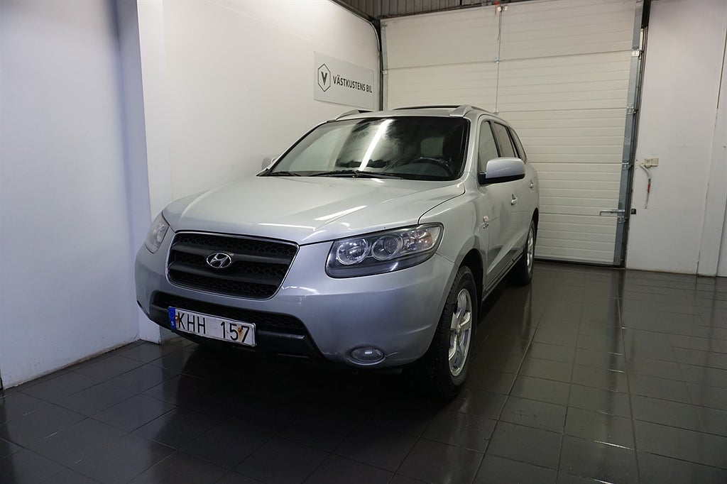 Hyundai Santa Fe 2.2 CRDi 4WD Automatisk, 7-Sits, 1 Ägare, Drag 155hk