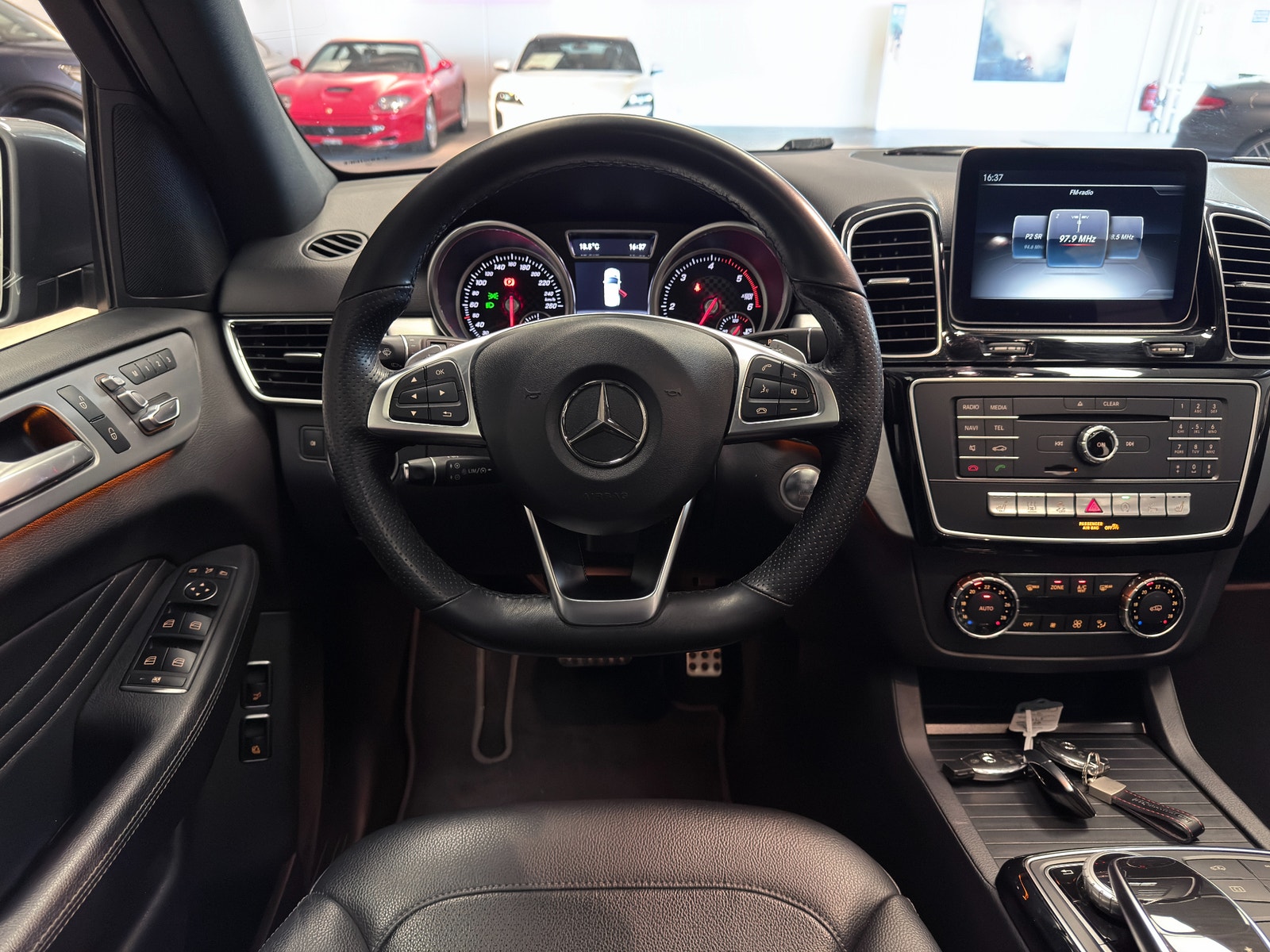 Mercedes-Benz GLE 350 d 4MATIC 9G-Tronic AMG Line |Luftfjädring|Drag|Pano 2017 - miniatyr 13