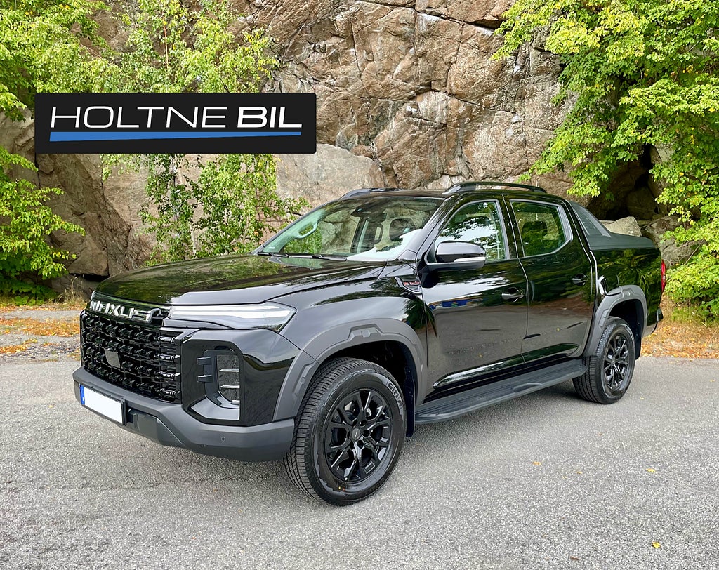 Maxus T60 MAX Luxury 2.0 Bi-turbo 216hp 4x4 -Aut (Svart metallic)