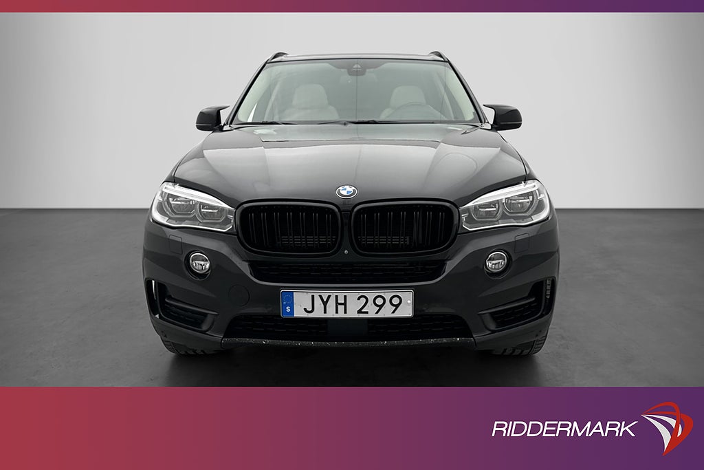 BMW X5 XDrive40e HUD H/K Pano Surround Navi Läder Drag