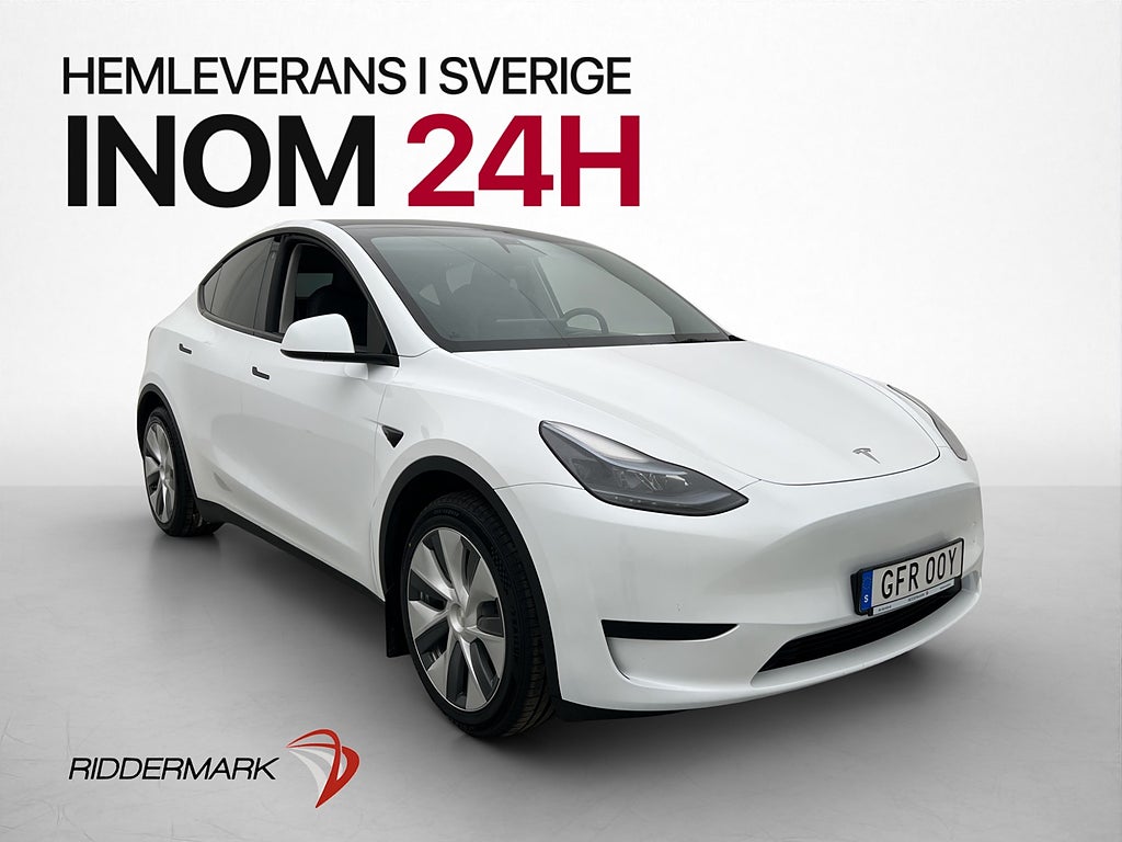 Tesla Model Y Standard Range  Pano Kamera Värmepump Drag