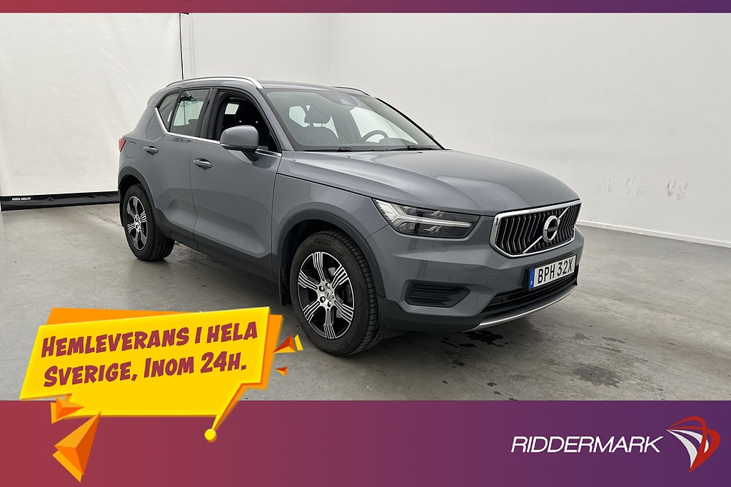 Volvo XC40 T3 Inscription VOC Orrefors Kamera Skinn Drag