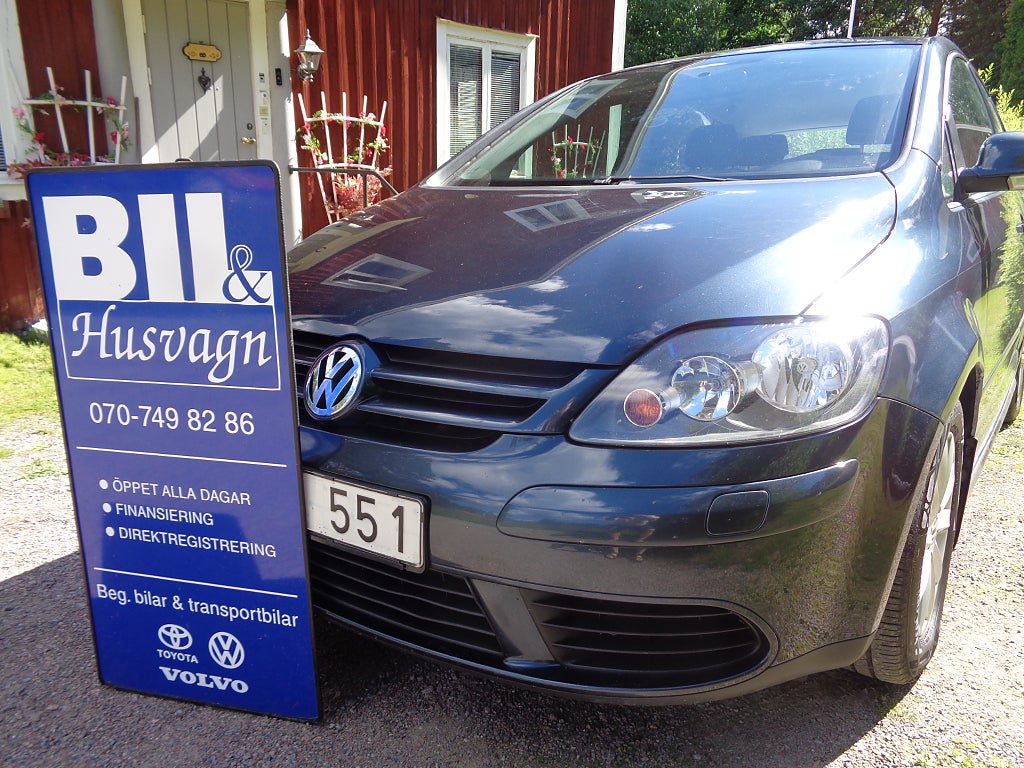 Volkswagen Golf Plus 1.4 TSI EN ÄG (BRUKARE/NYSERVAD/FULLSERV/AC/FINANS