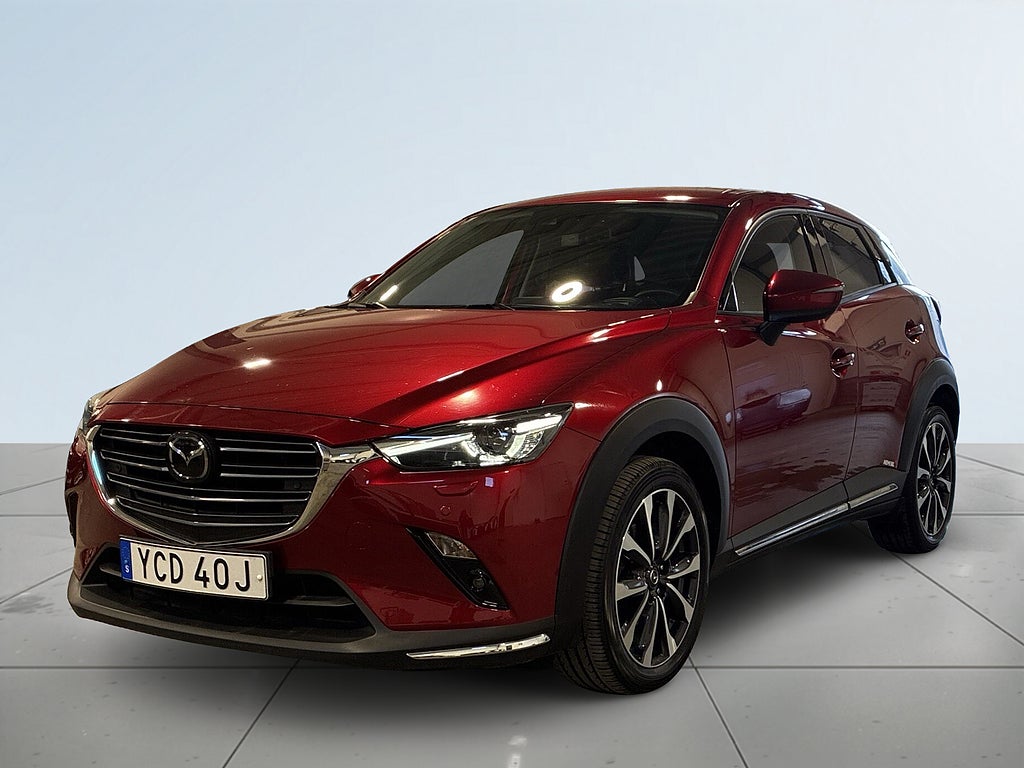 Mazda CX-3 2.0 SKYACTIV-G Optimum Kamera Rattvärme BOSE Navi S&V
