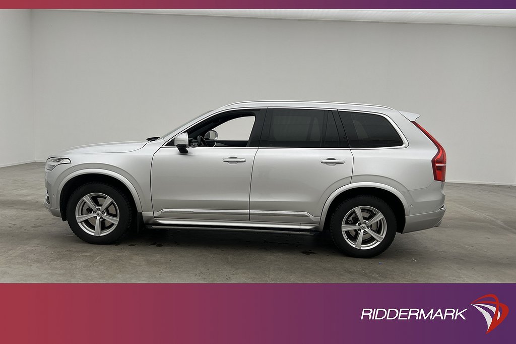 Volvo XC90 D5 235hk AWD Inscription Värm 360º Skinn Drag VOC