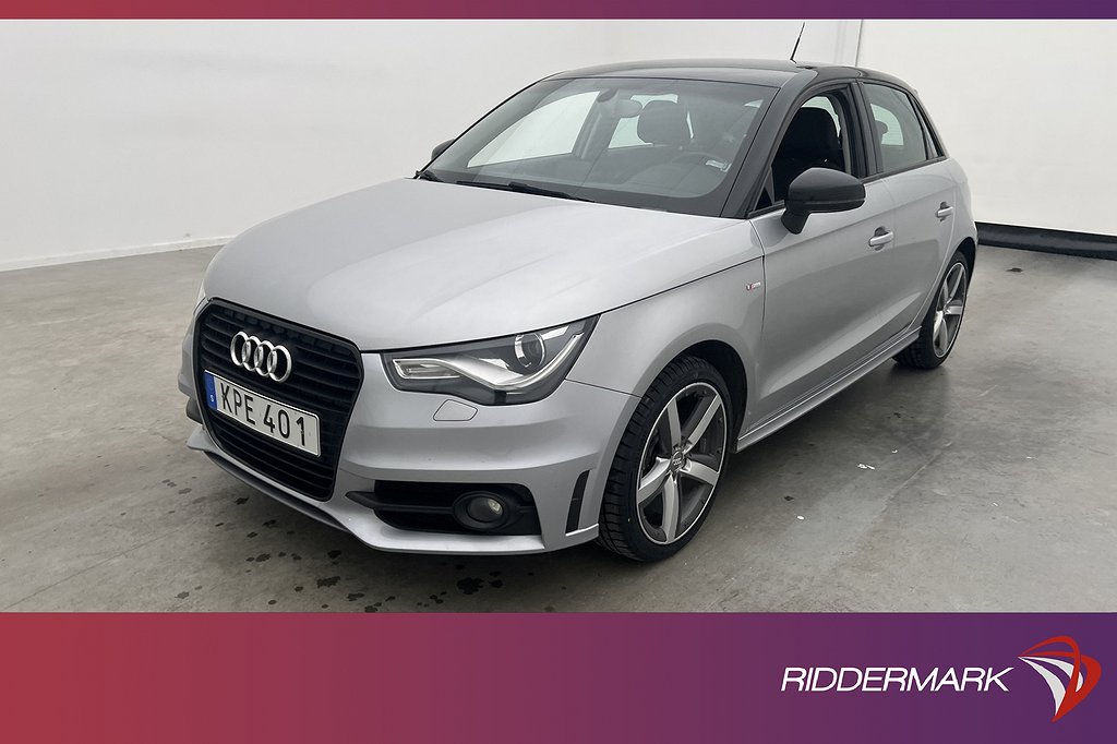 Audi A1 Sportback 1.2 TFSI 86hk S-Line Farthållare Bluetooth