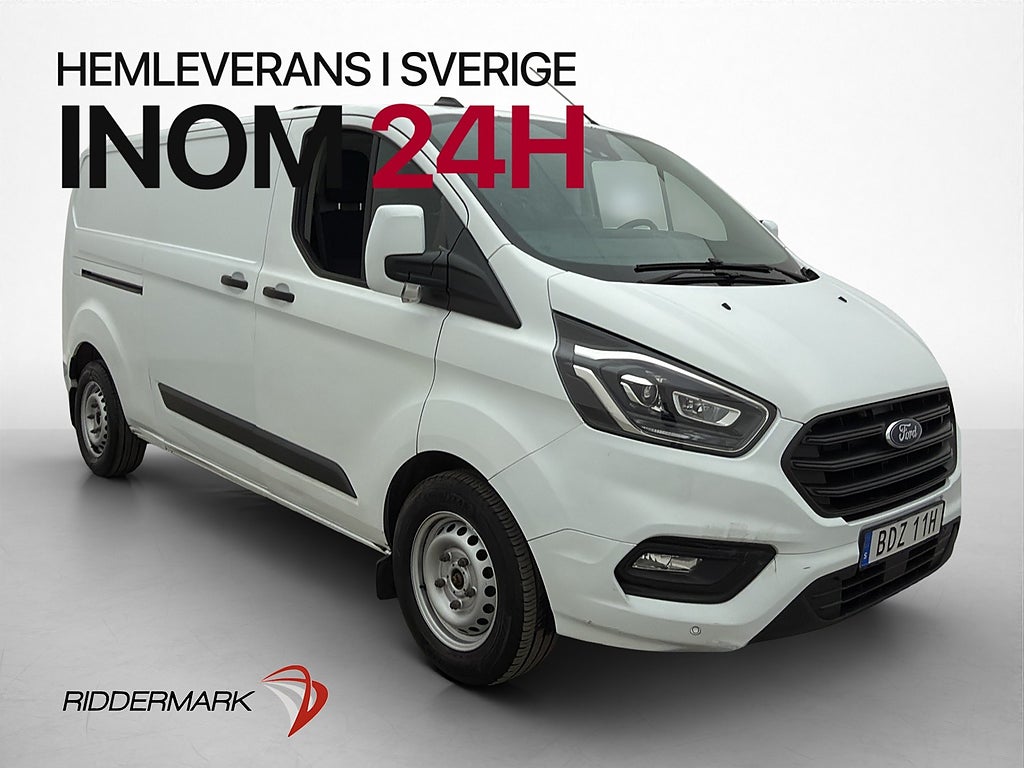 Ford transit-custom L2 Ny-Kamrem Värmare Drag 2xDörrar V-Inr