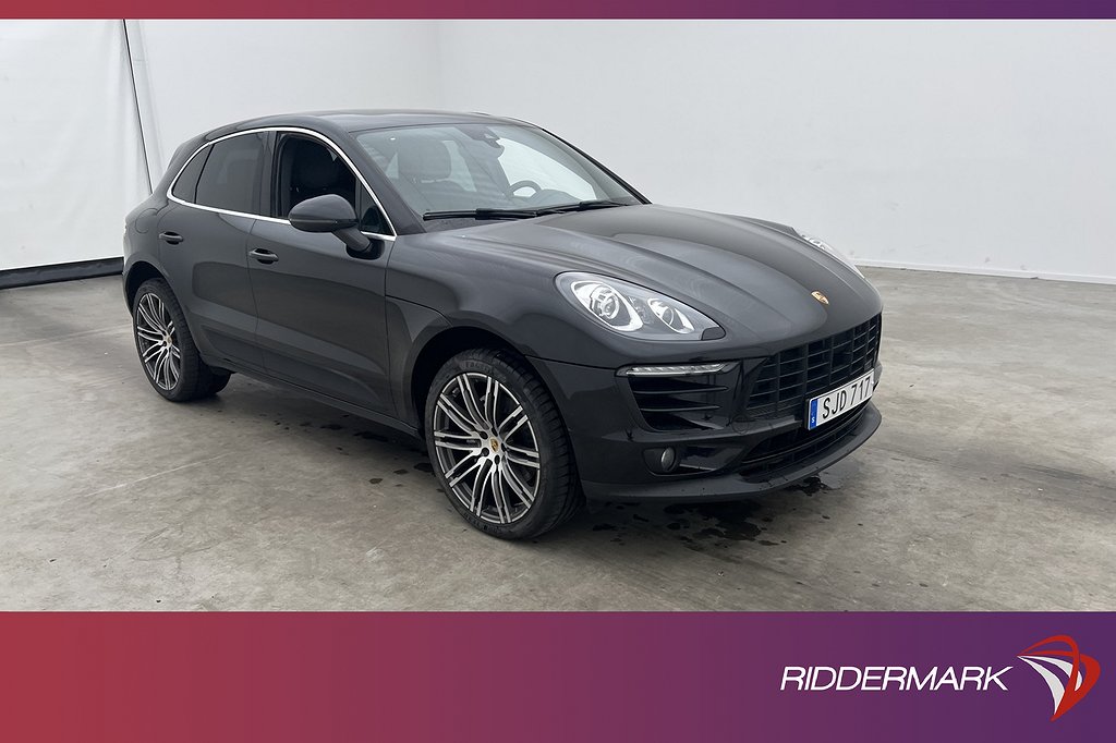 Porsche Macan 258hk Pano Sport Chrono PDLS 14-Vägs B-Kamera