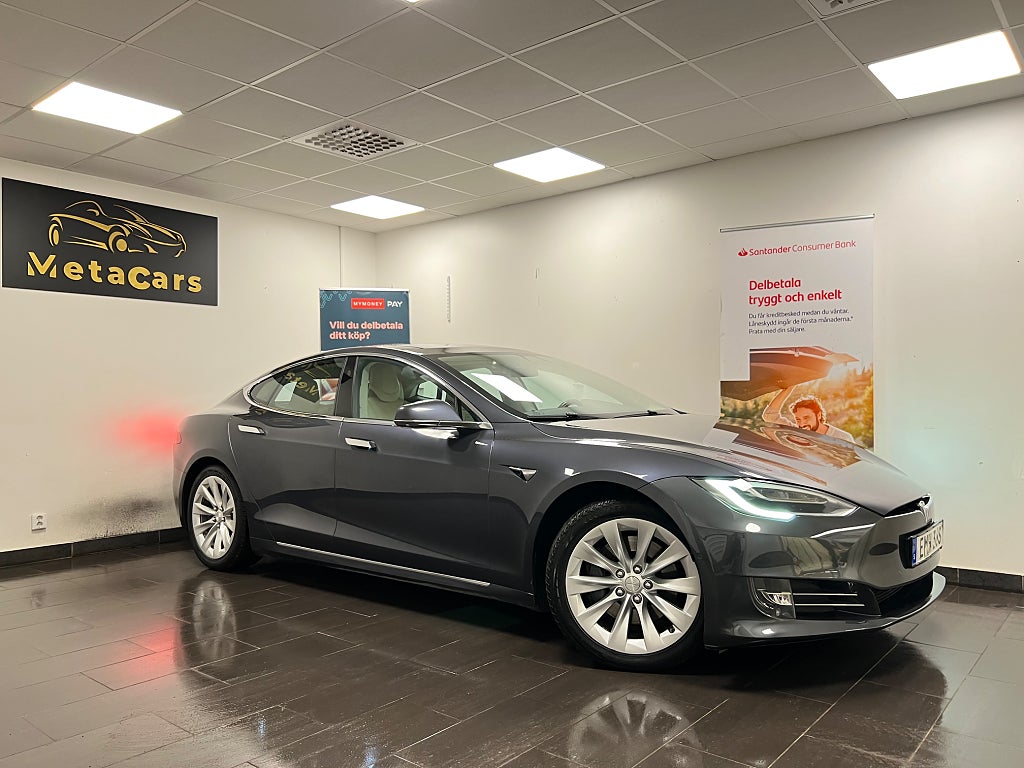 Tesla Model S 75D Panorama|Kameror|Skinn|Navi|AutoPilot2.5|Rattvärme