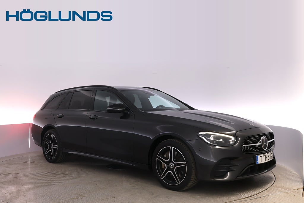Mercedes-Benz E 300 T de 4MATIC AMG Headup B-kamera Drag V-hjul