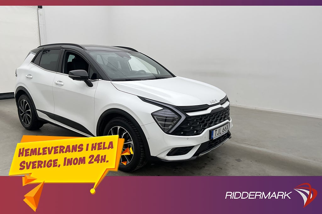 Kia Sportage Hybrid 230hk AWD GT-Line H/K 360° 1-Brukare