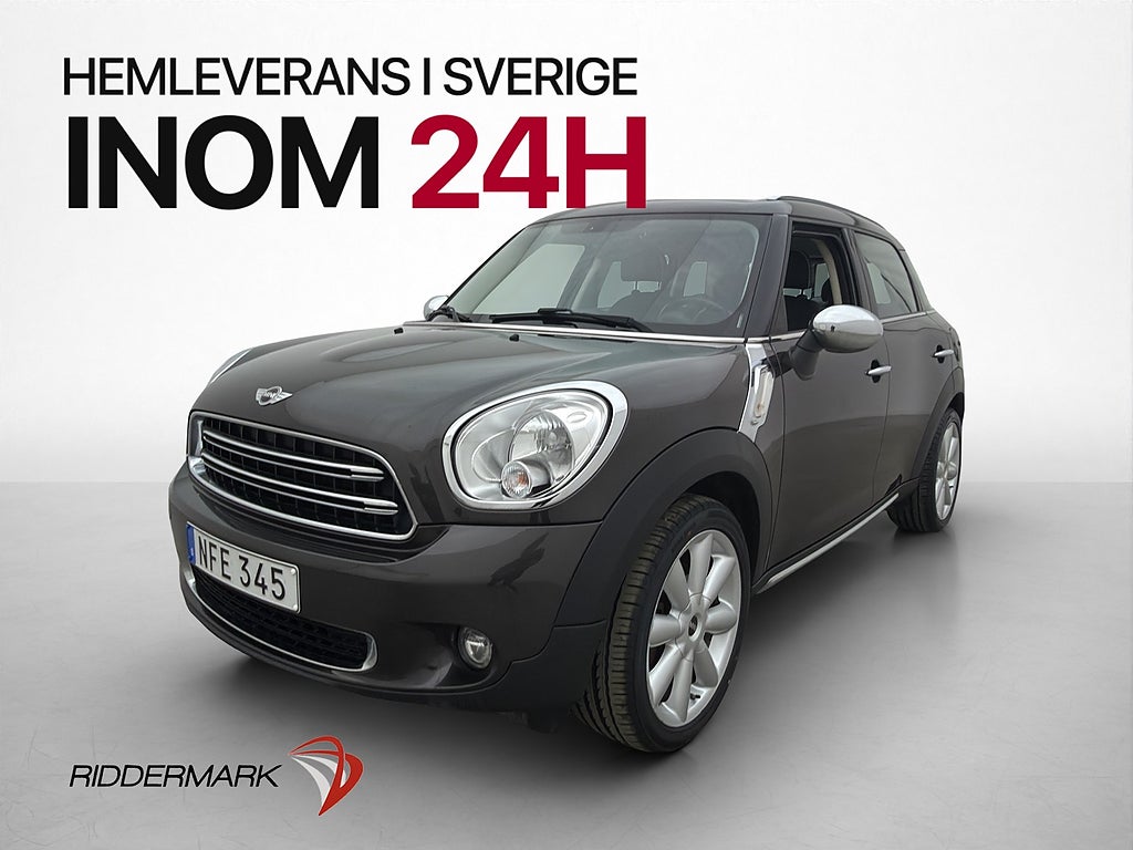 MINI Countryman D ALL4 Panorama H/K Läder Keyless P-Sensorer