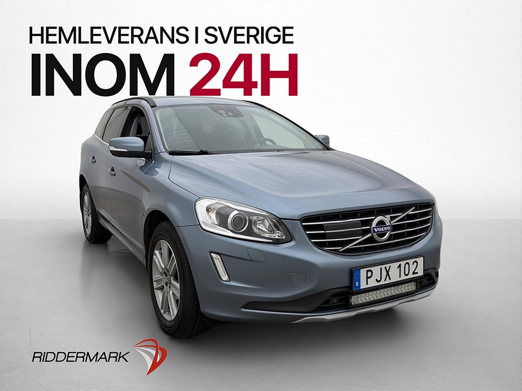 Volvo XC60 D4 AWD Classic Momentum Värmare Kamera Navi Drag