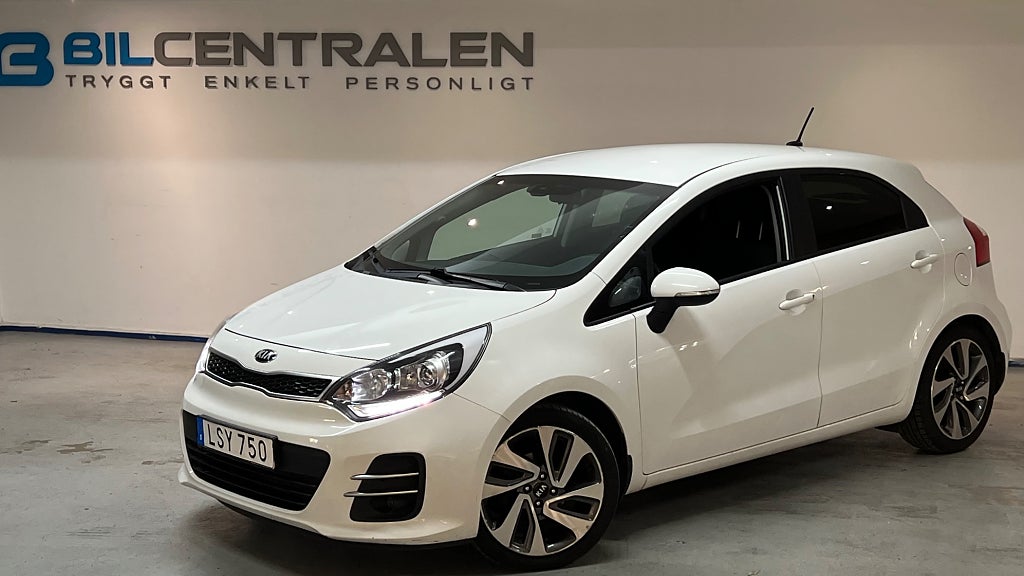 Kia Rio 5-dörrar 1.2 CVVT GLS Euro 5 (B-kam, NAVI)