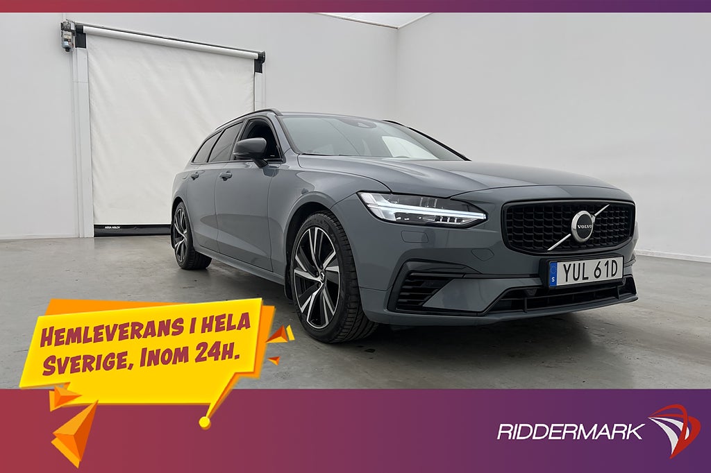 Volvo V90 T8 AWD R-Design VOC Kamera Dragkrok H/K CarPlay