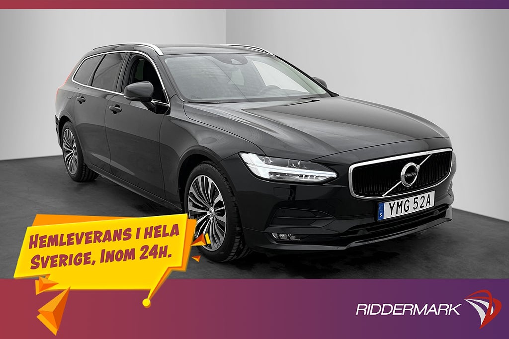 Volvo V90 D4 190hk Advanced Skinn Teknik VoC Värm Blis Drag