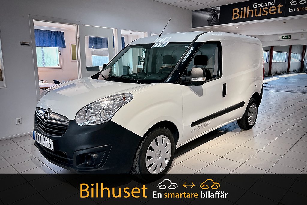 Opel Combo Skåp 2.4t 1,4 bensin/biogas *Gotlandsbil m. Drag