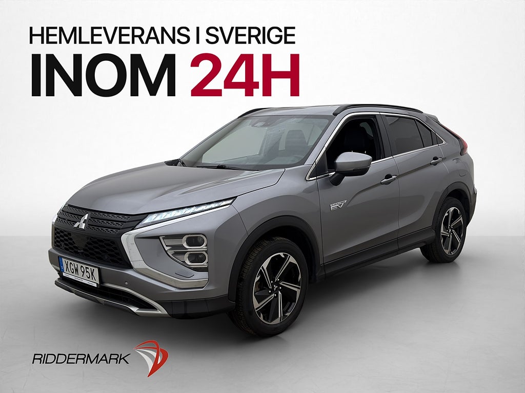 Mitsubishi Eclipse Cross PHEV 4WD Fleet Edt Halvskinn Kamera