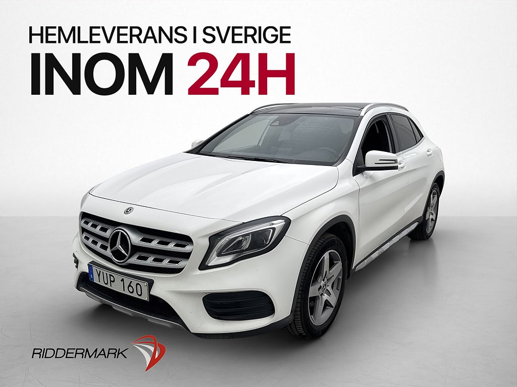 Mercedes-Benz GLA 200 d AMG Pano Kamera Skinn/Alcantara