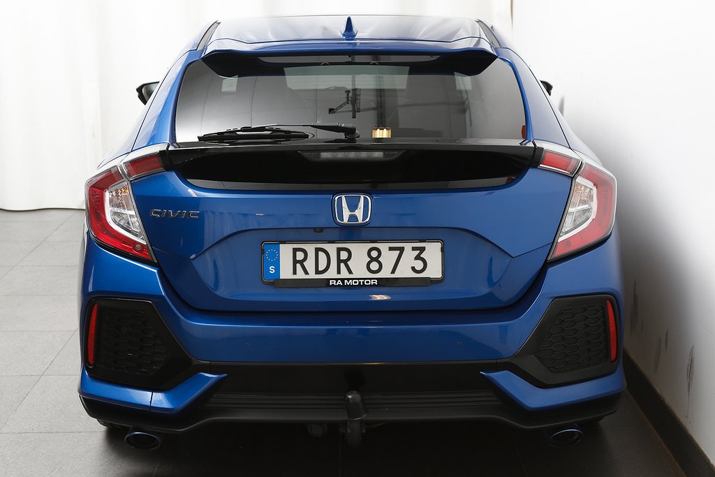 Honda Civic 1,5 i-VTEC Turbo 182hk Prestige Pano Motorv Drag 2017