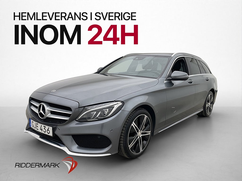 Mercedes-Benz C 220 d AMG Line Burmester Pano Drag Kamera