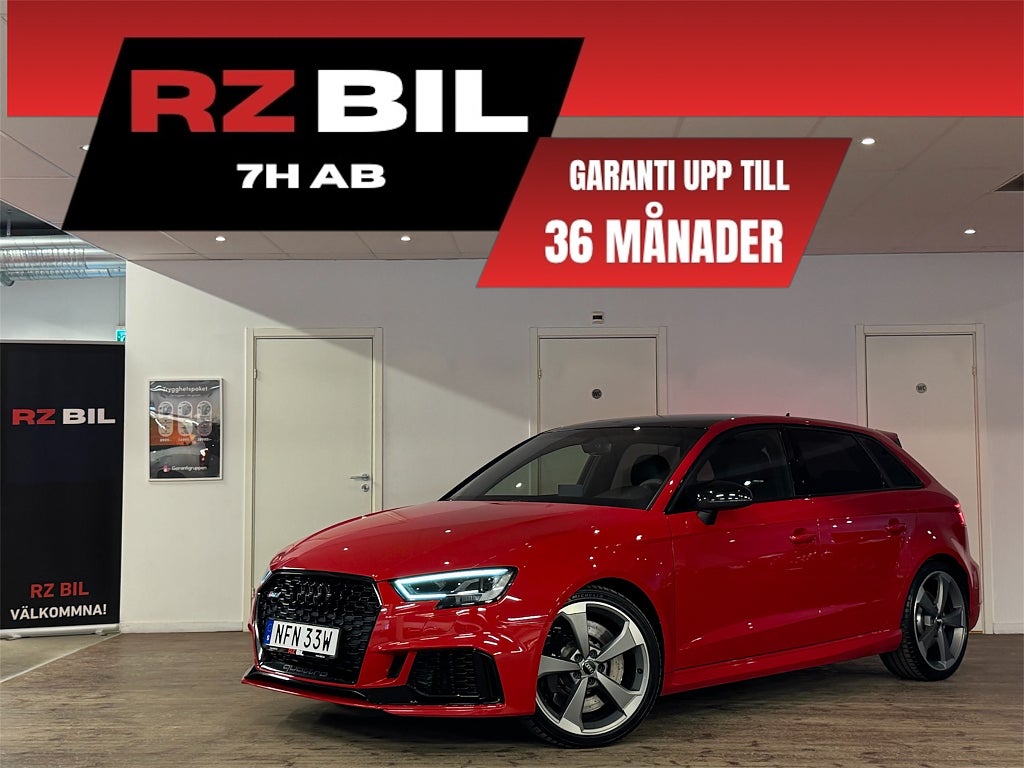 Audi A3 RS3 2,5 TFSI 400HK Quattro Sportback S Tronic 