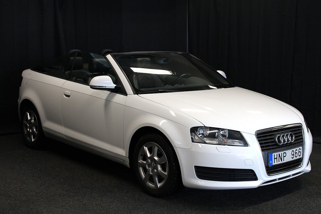 Audi A3 Cabriolet 1.8 TFSI Attraction | Comfort | Läder | 160hk