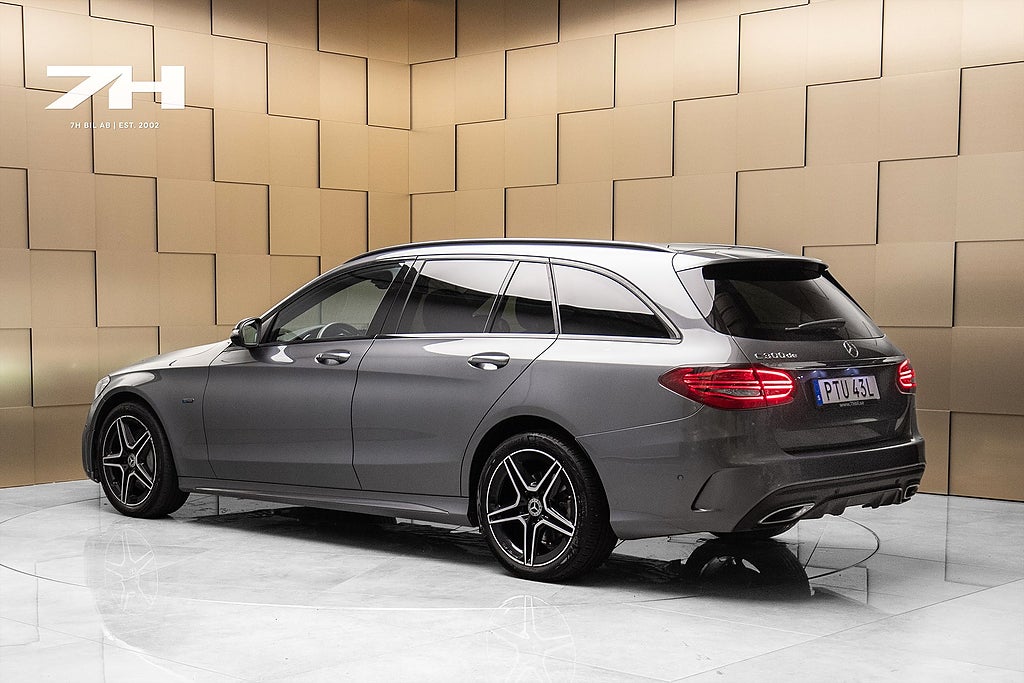Mercedes-Benz C 300 T de AMG Night / Drag / B.Kam / Värmare / Multibeam