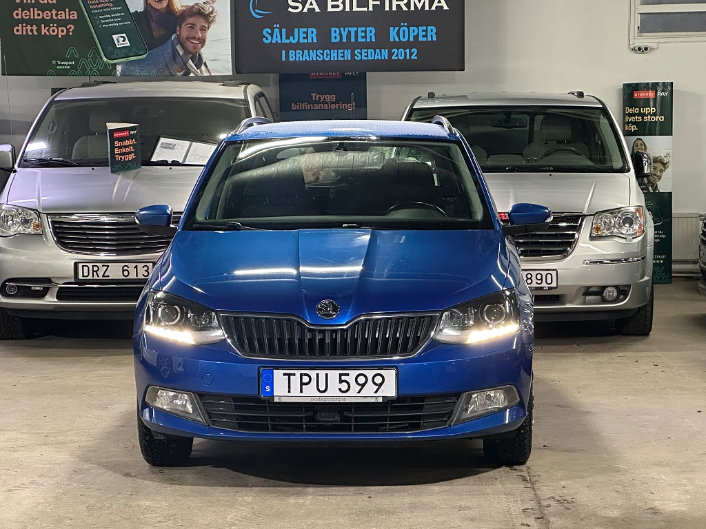 Skoda Fabia 1.2 TSI Elegance Euro 6 Välskött Nybesiktigad 