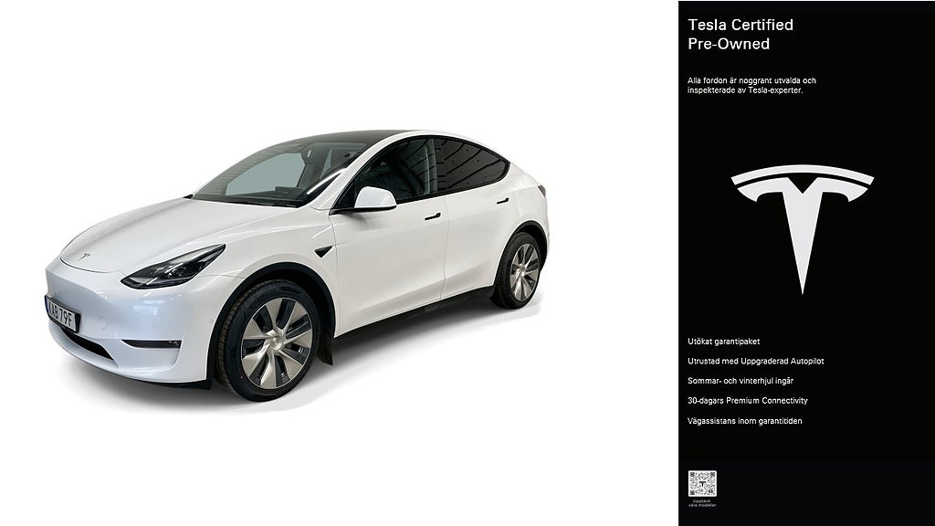 Tesla Model Y Long Range AWD Certified Pre-Owned 3,84% ränta