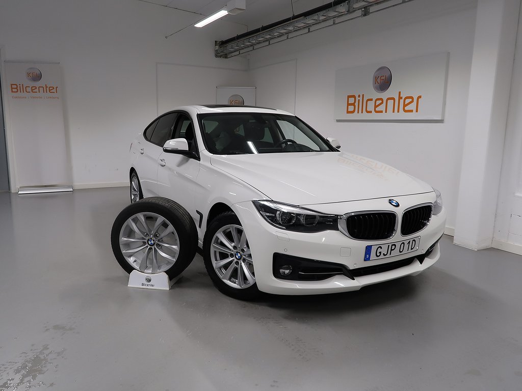 BMW 320 d xDrive GT V-Däck ingår Drag-Navi-Kamera-Pano-Bluetooth-Farthål