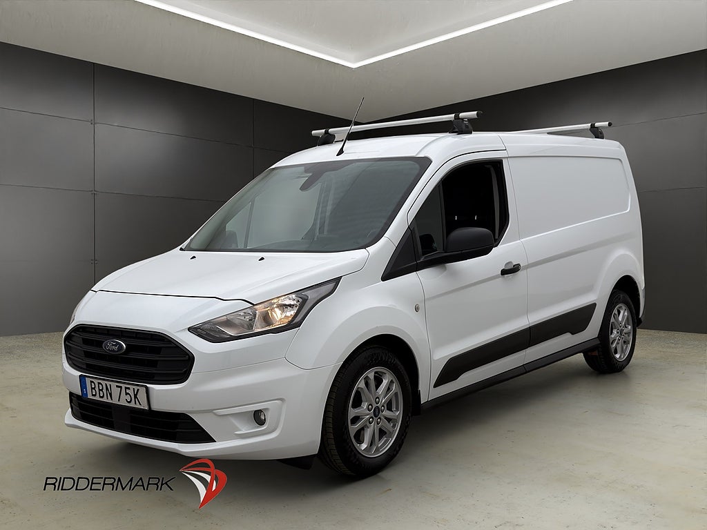 Ford Transit Connect LWB Värmare Drag B-Kamera CARPLAY MOMS