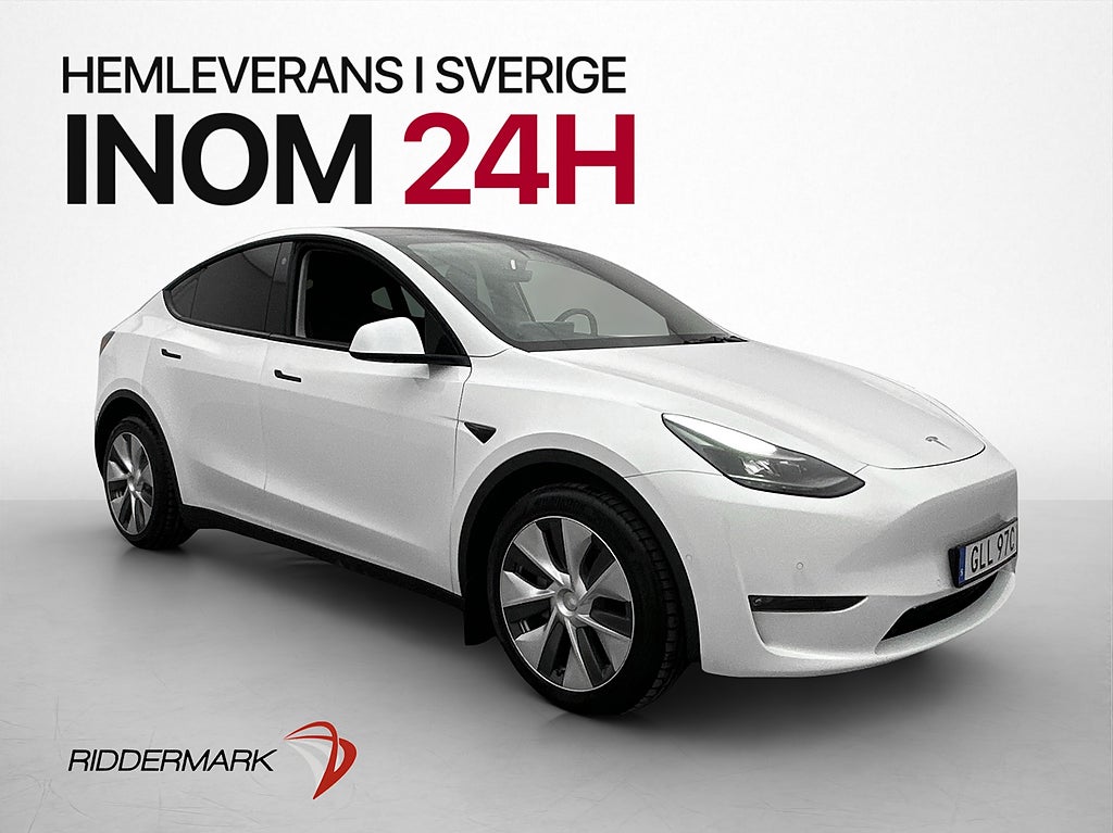 Tesla Model Y Long Range AWD Autopilot Pano Svensksåld