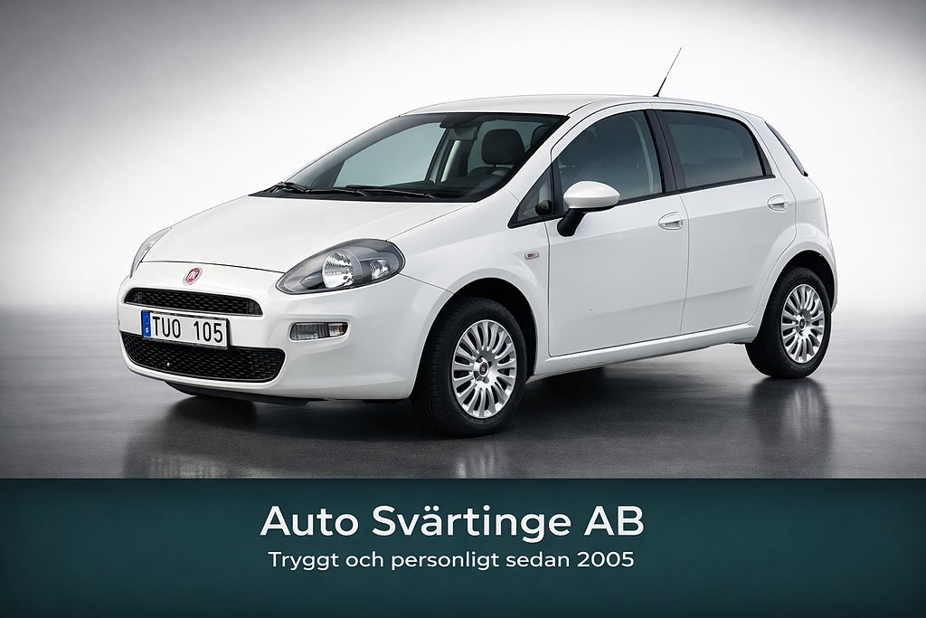 Fiat Punto 5-dörrar 1.4 Easy Euro 5 (Lågmil)
