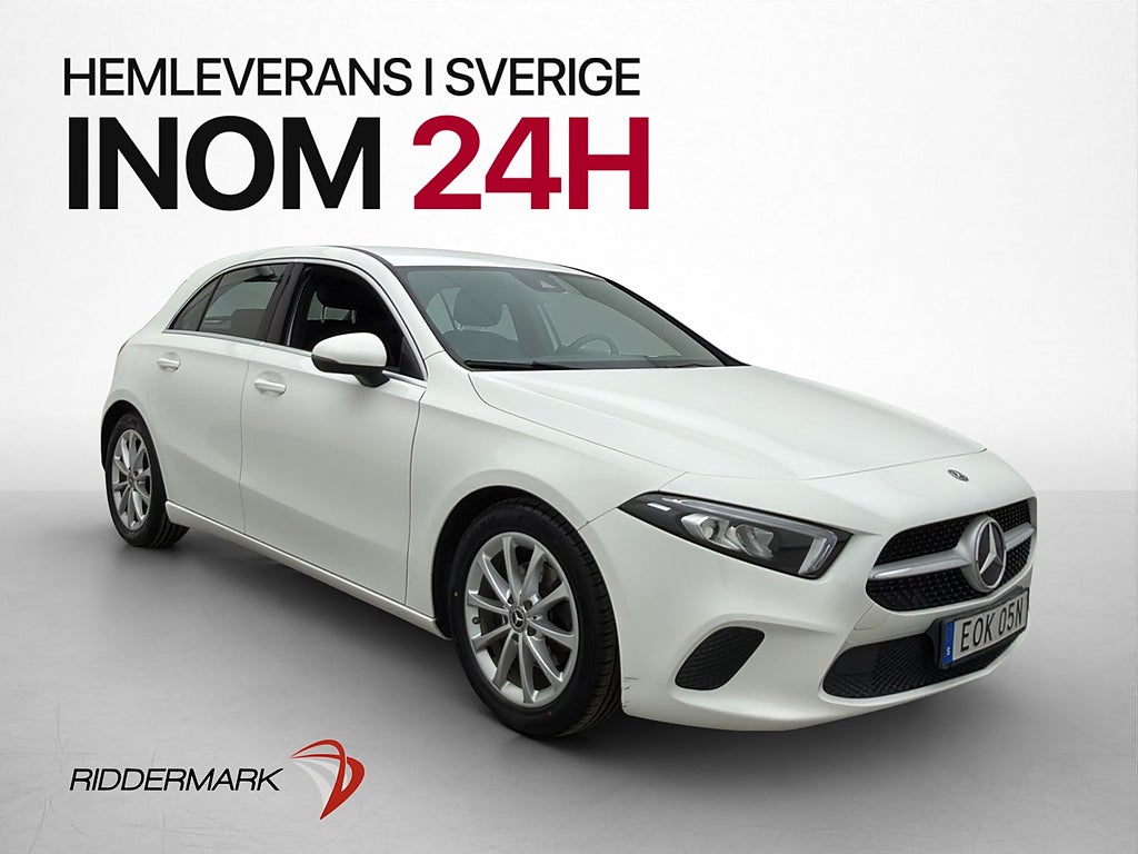 Mercedes-Benz A180 136hk  Kamera Halvskinn Farthållare BT