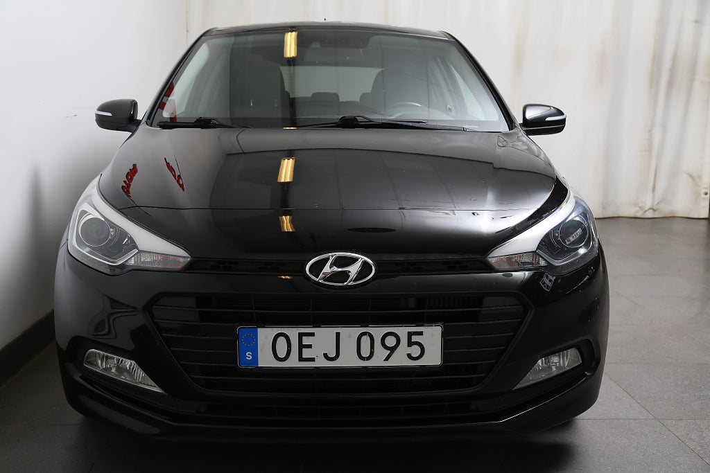 Hyundai i20 1,0 T-GDI blue 120hk Premium Plus Kamera P-sensor 2017
