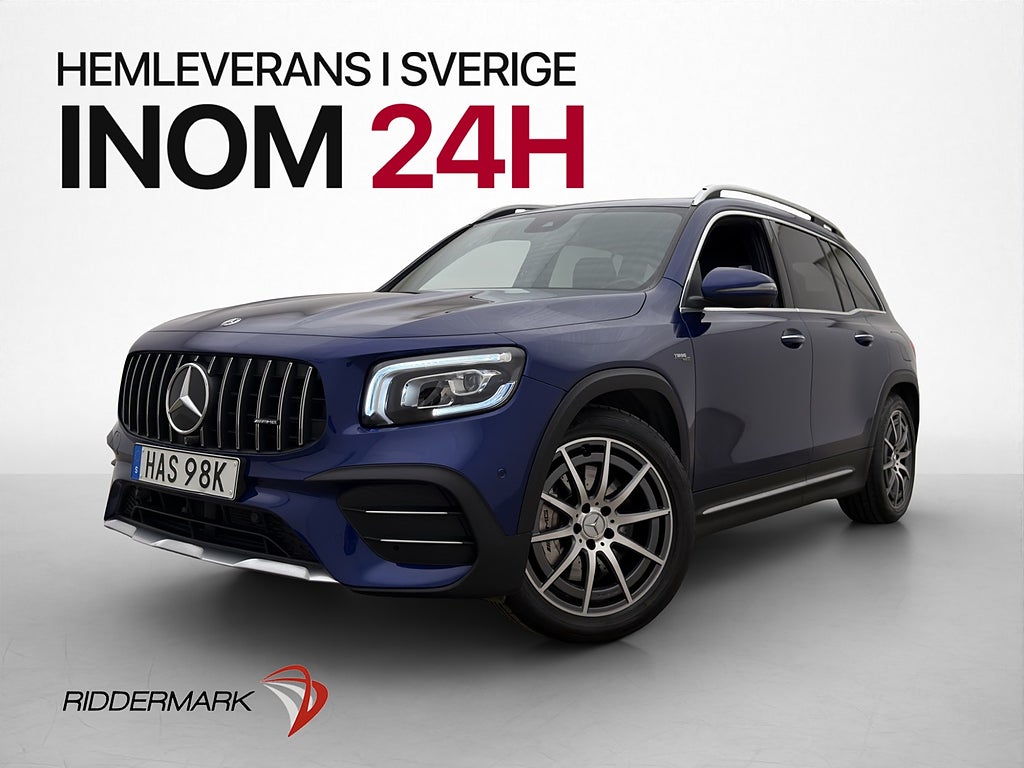 Mercedes-Benz GLB 35 AMG 4M 7-Sits Wide P-Värm Kamera Drag