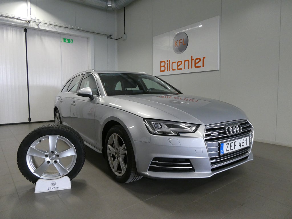Audi A4 2.0 TDI quattro *3,99%RÄNTA* Aut-Drag-Värmare-SoV