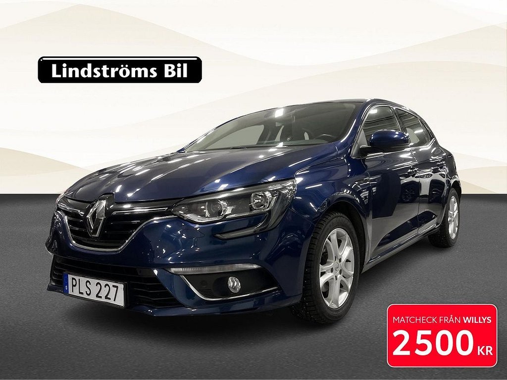 Renault Mégane 1.2 TCe 132hk V-hjul 6 Mån Garanti