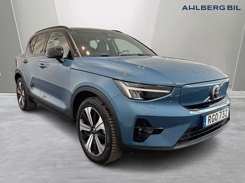 Volvo XC40 Recharge Single Motor Plus, dragkrok, el-stol
