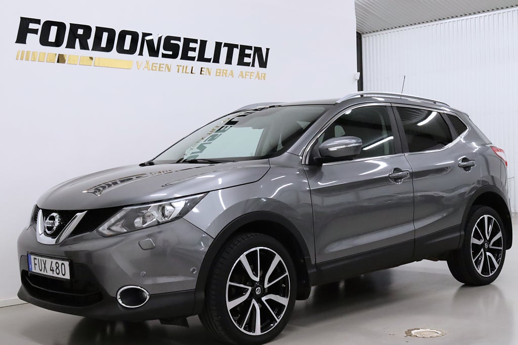 Nissan Qashqai 1.2 DIG-T Tekna Pano Navi 360° Keyless LaneAssist 115hk