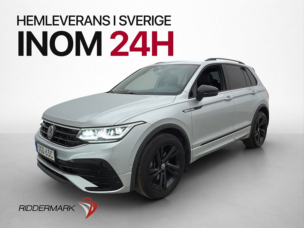 Volkswagen Tiguan 190hk 4M R-Line Cockpit Värm Kamera Drag