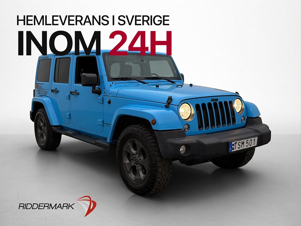 Jeep Wrangler Unlimited 2.8 4WD Night Eagle M-Värmare Drag