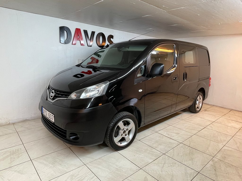 Nissan NV200 Van 1.5 dCi Bakkamre Drag GPS 