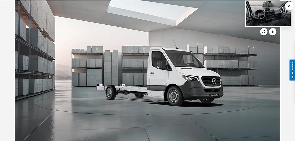 Mercedes-Benz Sprinter 317 CDI Chassi EH A3 SELECT